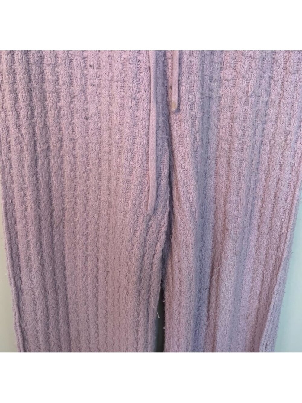 Urban Outfitters Purple Out From Under Mina Cable Knit Pant M - Picture 7 of 16